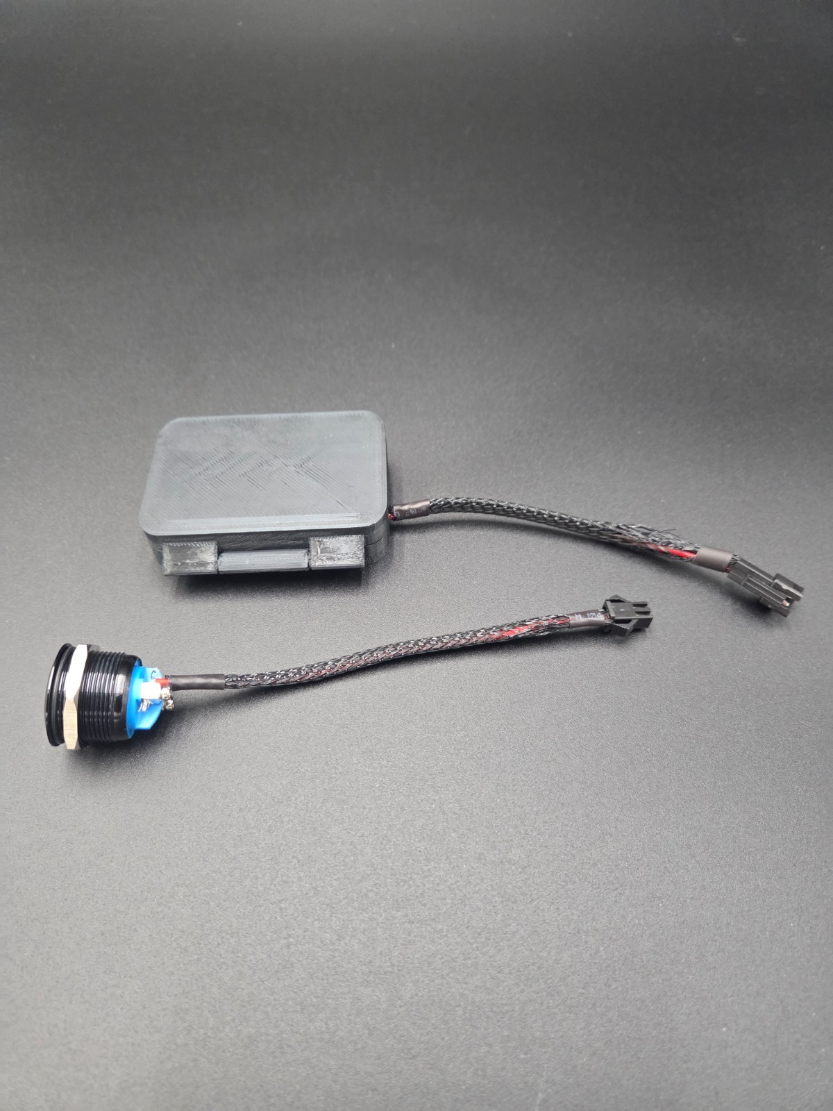 Harley Davidson Touring Universal Garage Door Opener. Black Button. Plug & Play