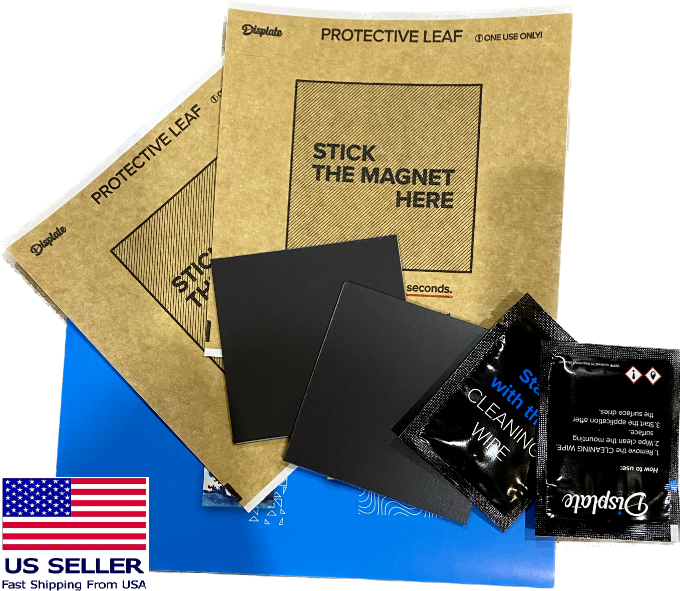 Displate Magnetic Mounting Kit 2-Pack Wall Mount Set New