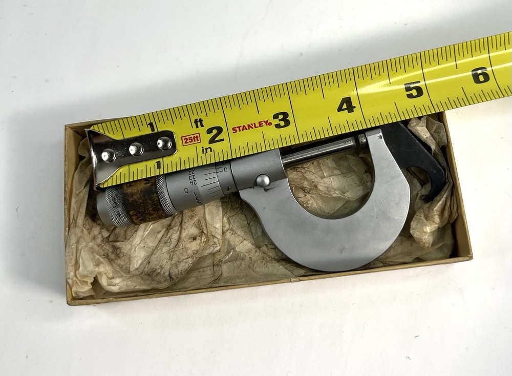 Fowler Helios Germany 0-1” .0001 Micrometer