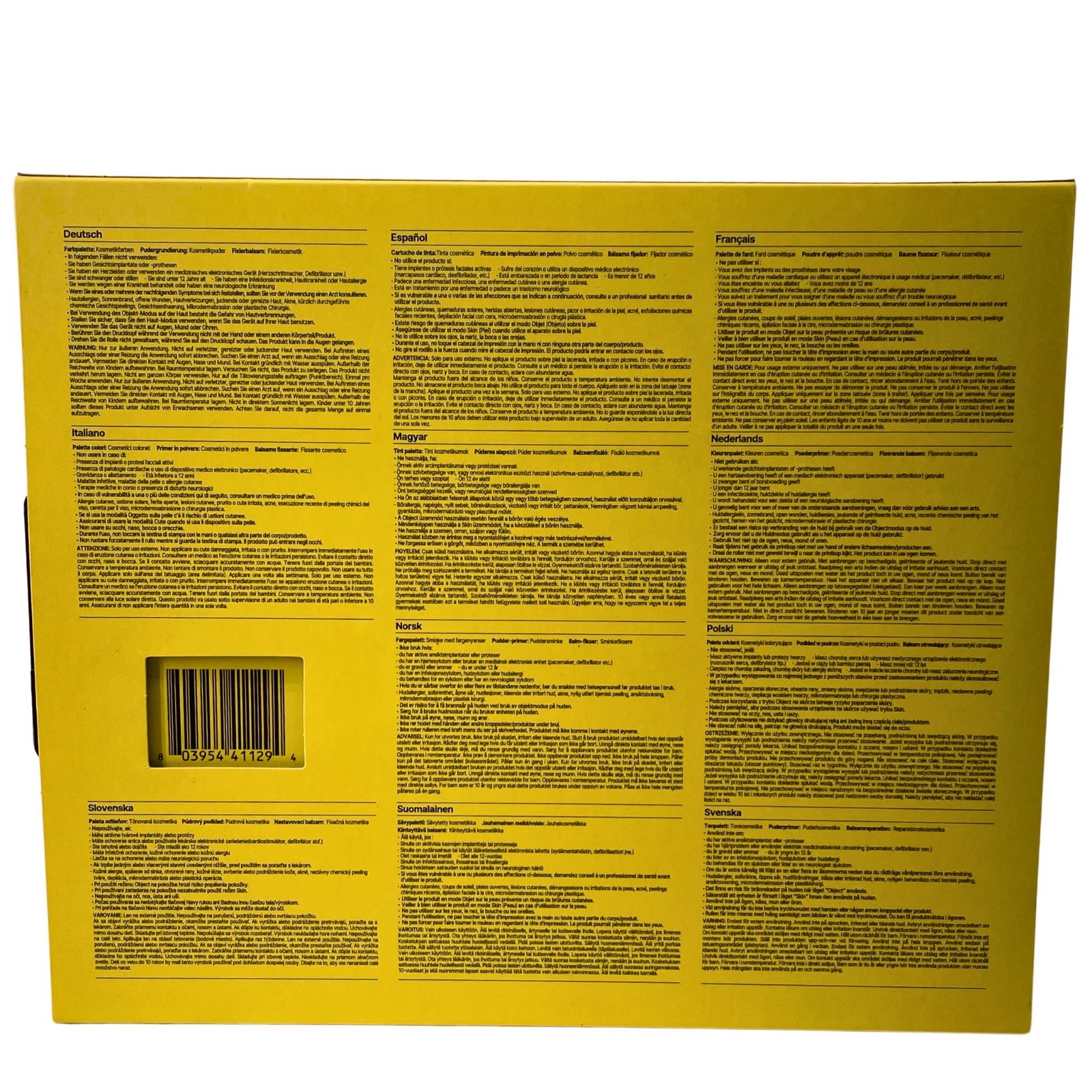 LG H&H Imprintu Portable Temporary Tattoo Printer 1-Pack New