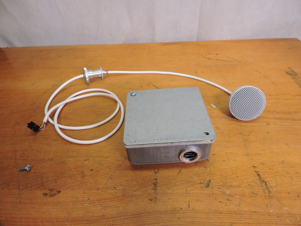 Audex M3 Tri-Element Hanging Ceiling Microphone with 4' Cable Tested working