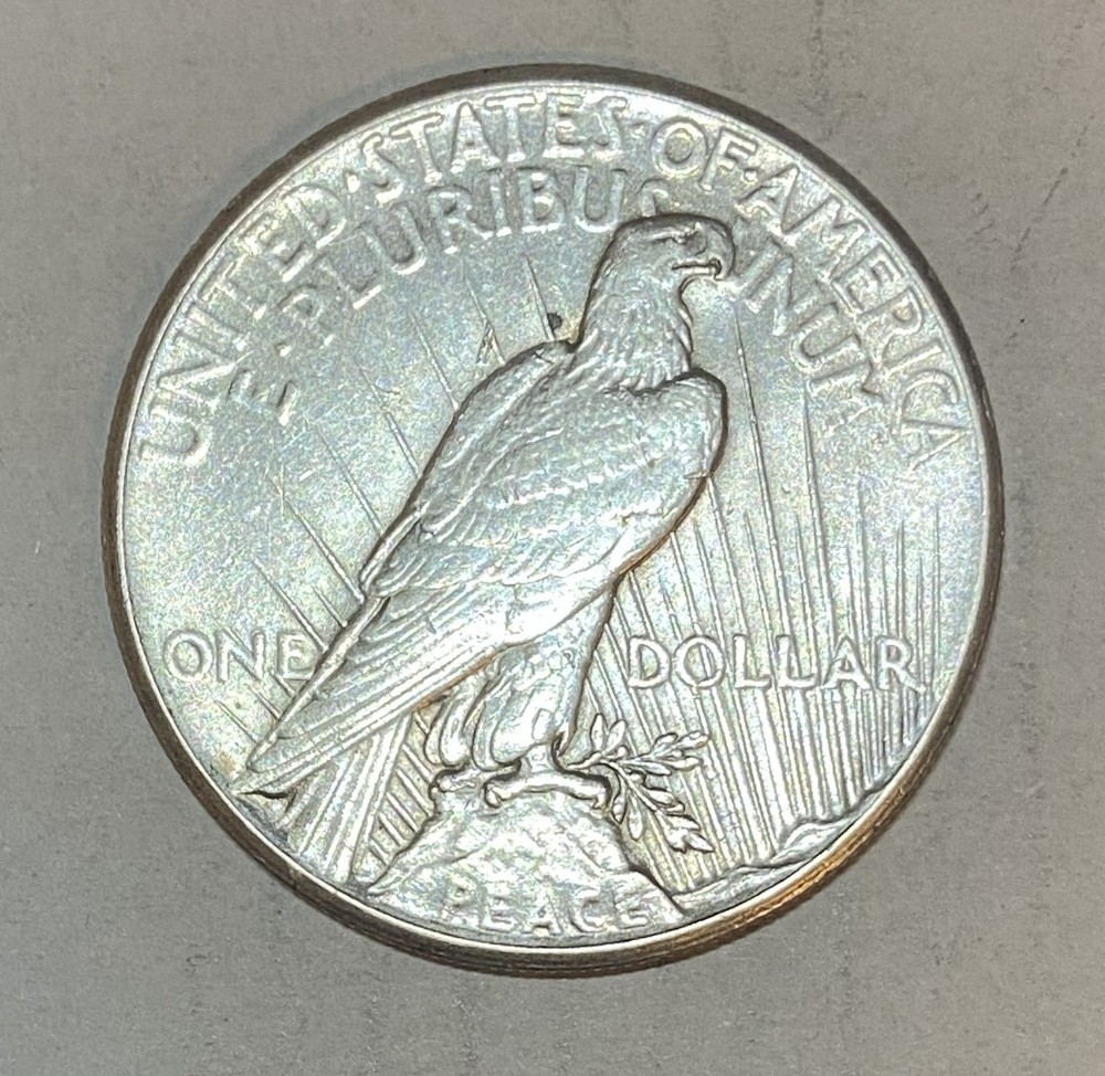1927 $1 Peace Silver Dollar - #8
