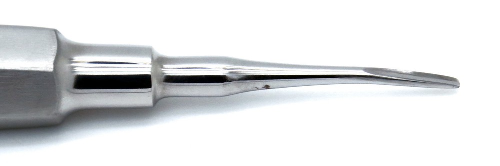 Dental Extraction Elevators Curved Root Tip 2mm Luxating Surgical Instruments