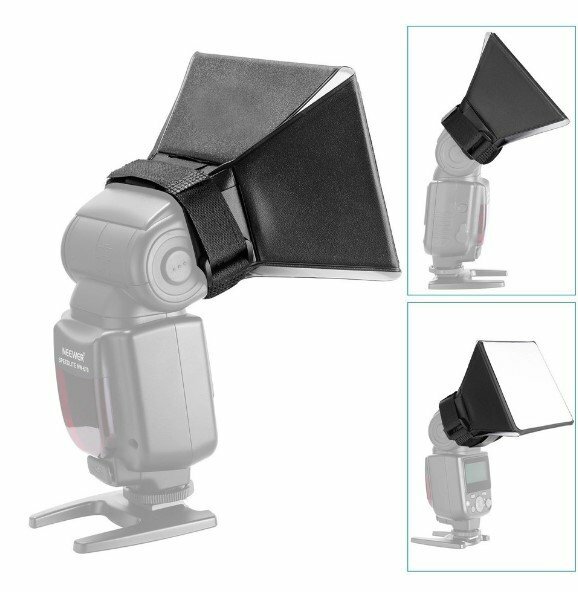 Mini Photography Softbox Flash Diffuser Box Kit For Canon EOS Nikon SLR Camera