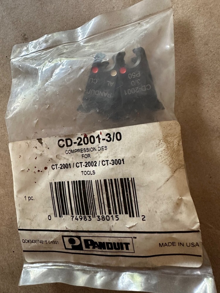 PANDUIT CD 2001 COMPRESSION DIE  P50