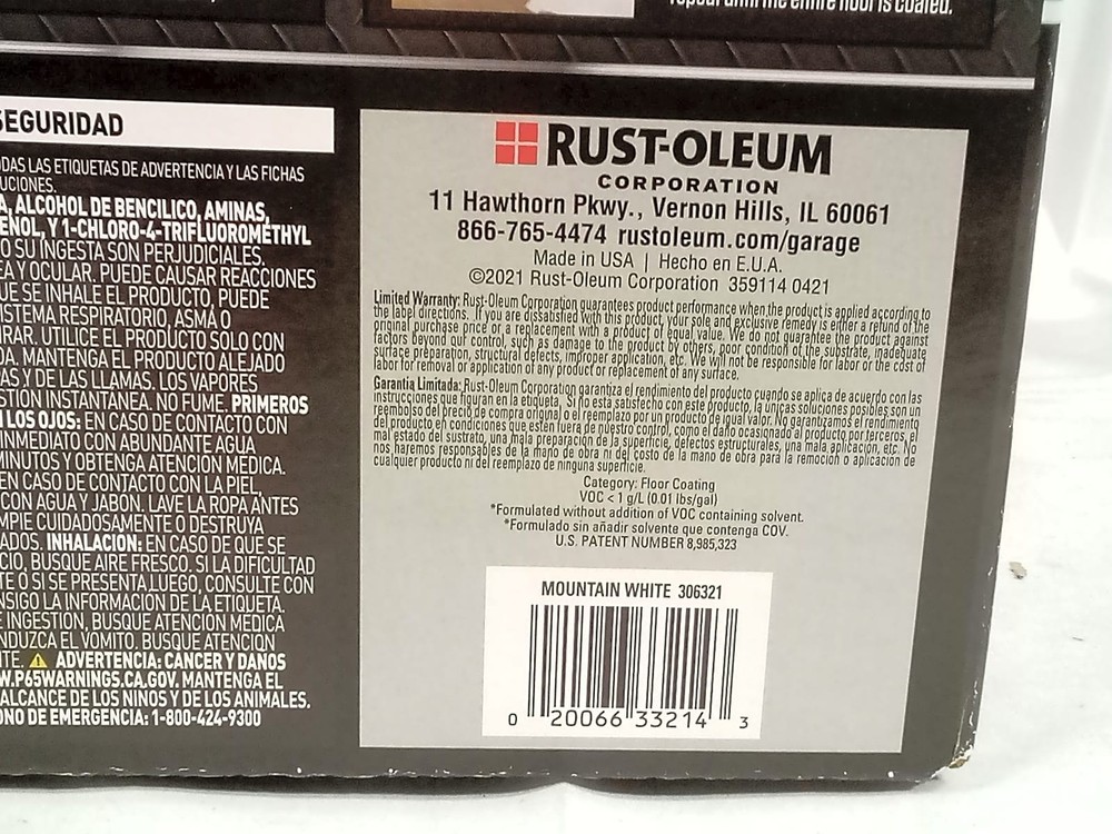 Rust-Oleum 306321 standard