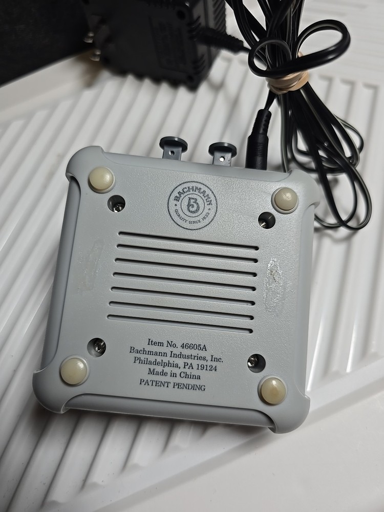 Bachmann 46605A Speed Controller Transformer w/ Power Adapter