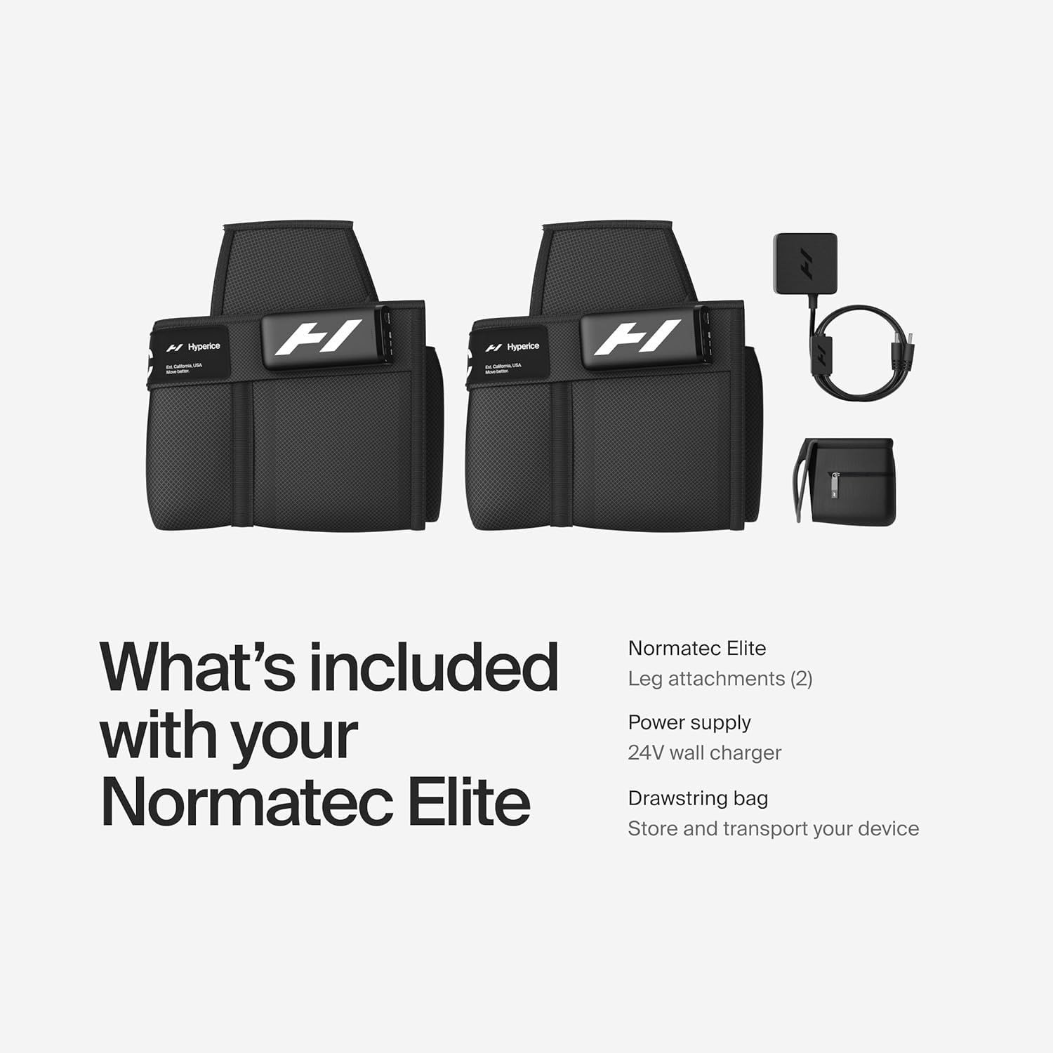 Hyperice Normatec Elite - Standard Size - Cordless Recovery System with Patented