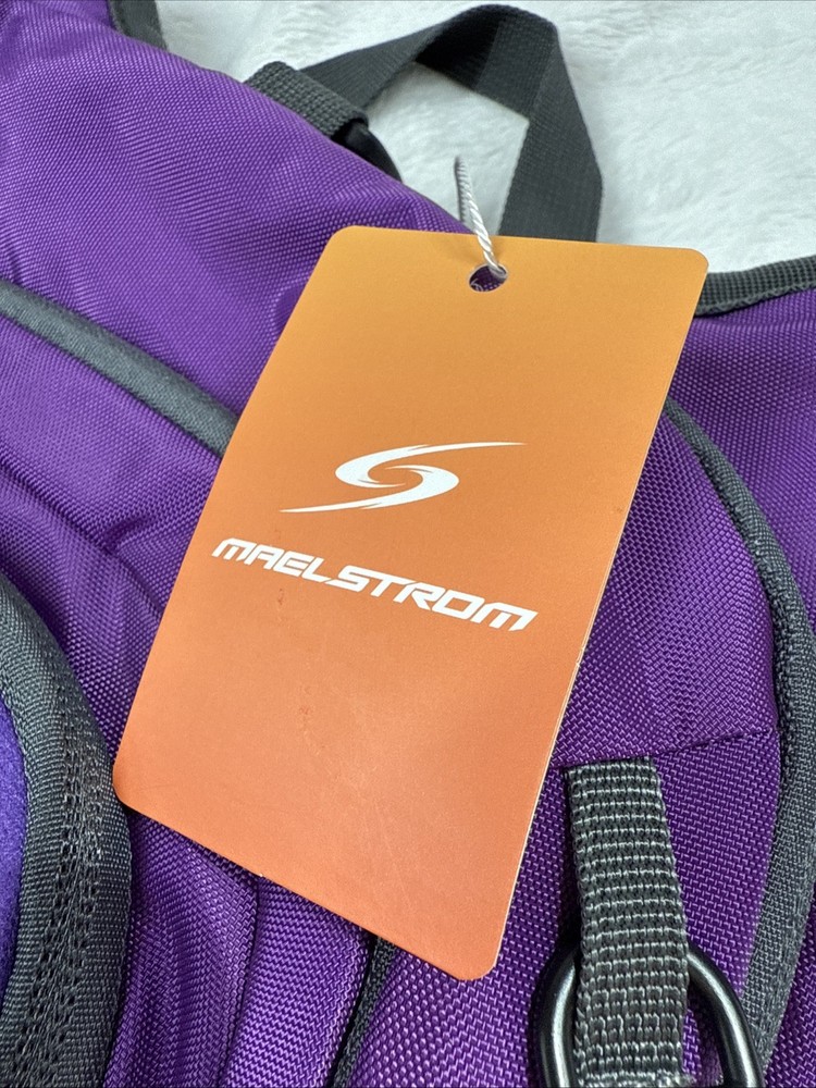 NEW Maelstrom Hydration Backpack Hiking Backpack Purple - No Bladder