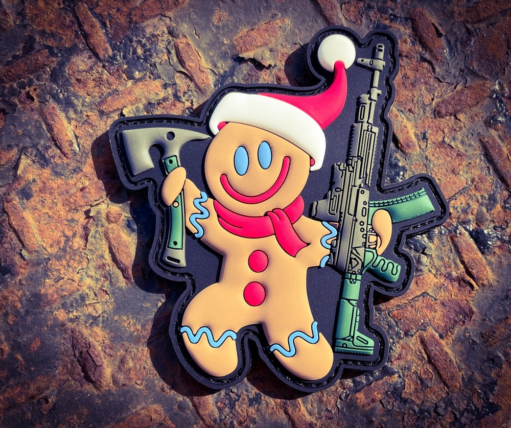 Patriot Patch Co. - Tactical Gingerbread Man - Patch