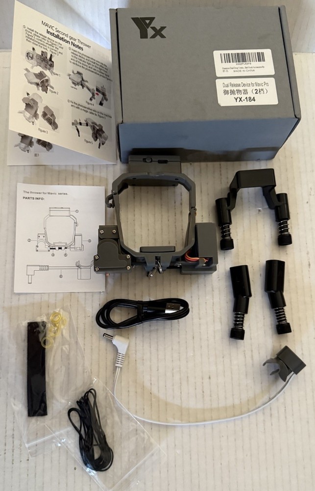 Dual Release Dropping Device For Mavic Pro