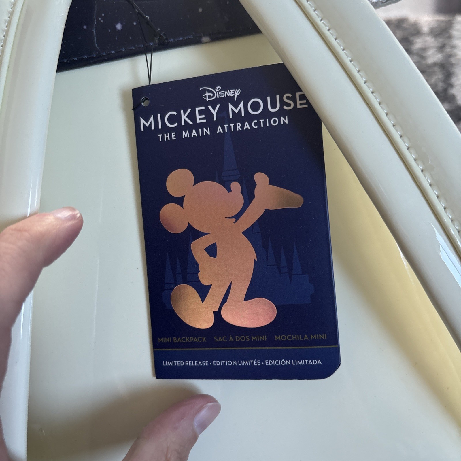 NWT Disney Parks Mickey Mouse Main Attraction MMMA Space Mountain Mini Backpack