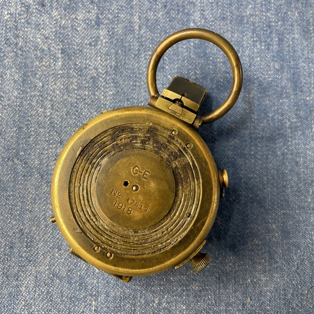 WWI Engineer Corps Pocket Compass 1918 C-E 47619
