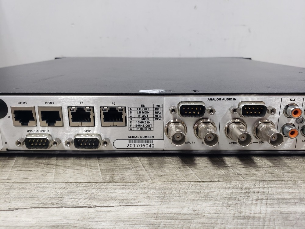 Powers Up* ADTEC EN-31 / MP2 Dual MultiCODEC Encoder/Modulator v2.01.11 UNTESTED