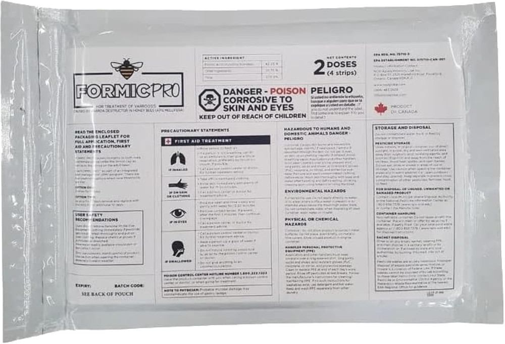 Formic Pro - 2 Doses - 4 Strips