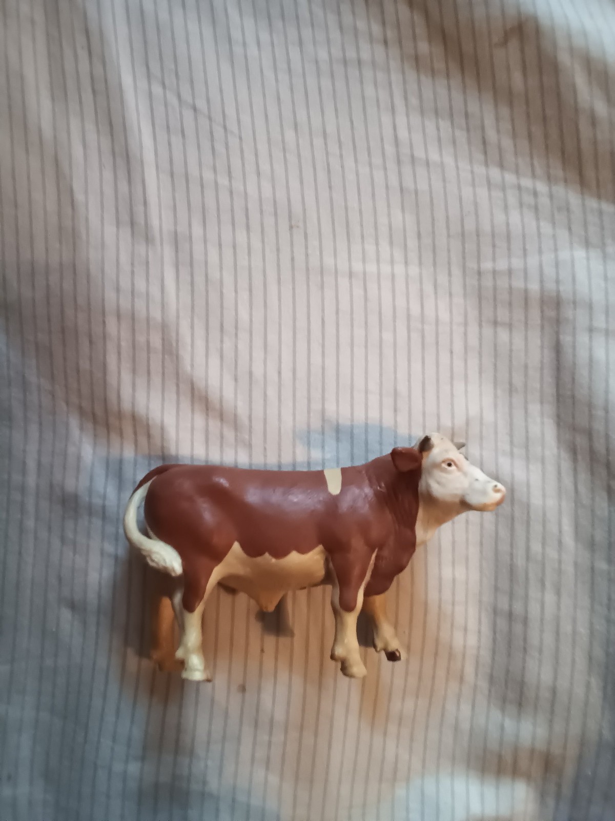schleich retired fleckvieh young bull