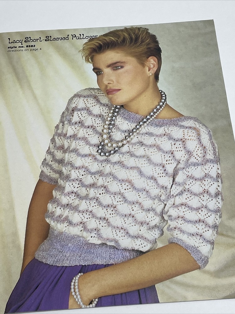 Brunswick Textures Sweaters Knit & Crochet Patterns 858