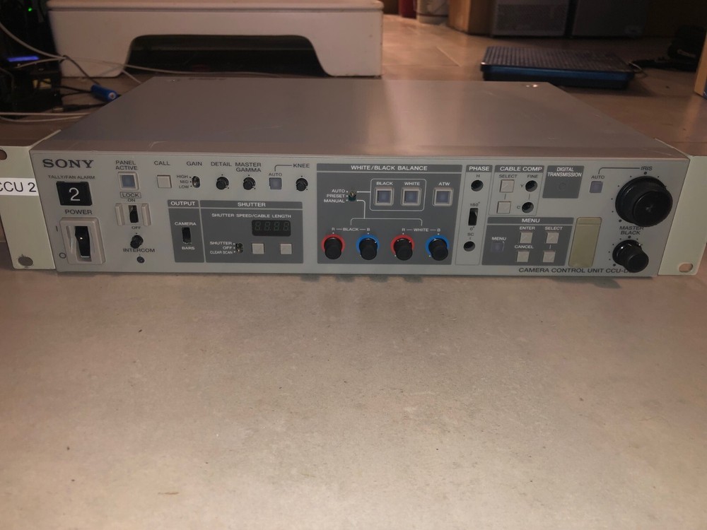Sony CCU-D50 SDI Video Camera Control Unit