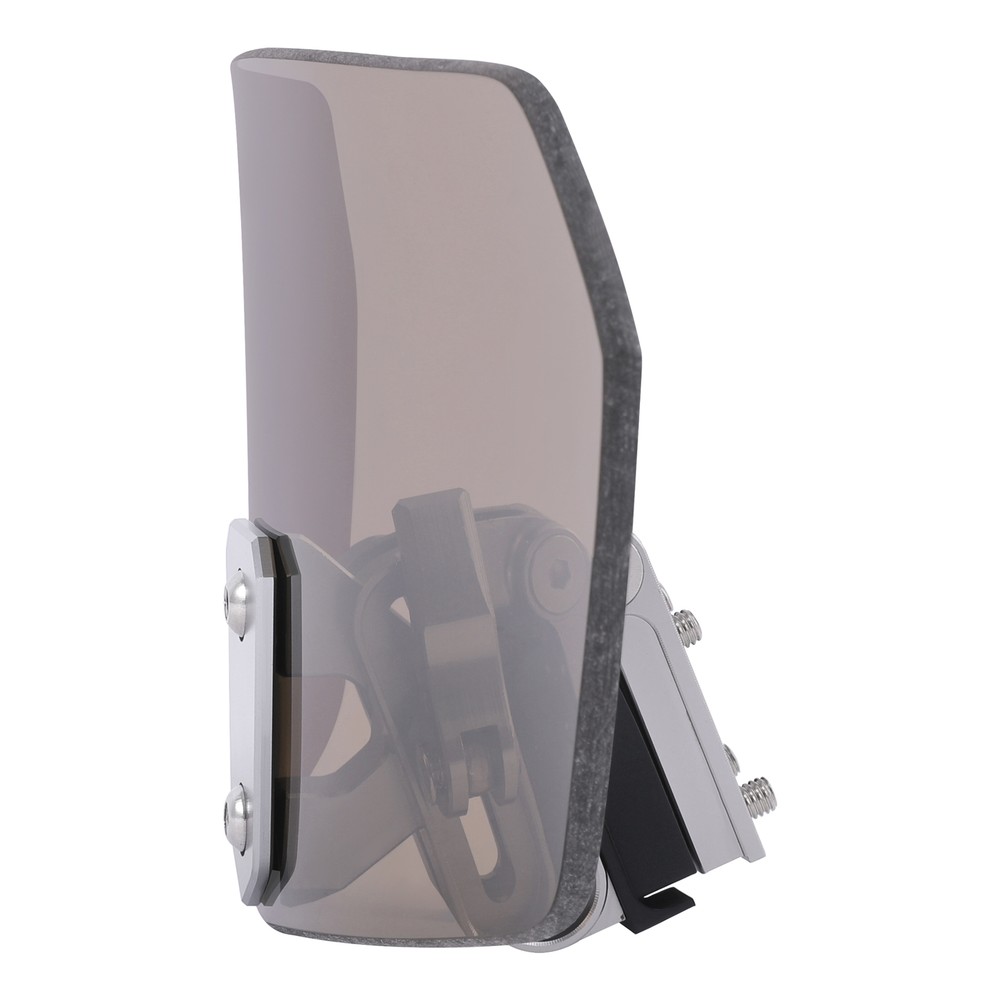 Universal Motorcycle Clip On Windshield Extension Spoiler Wind Screen Deflector