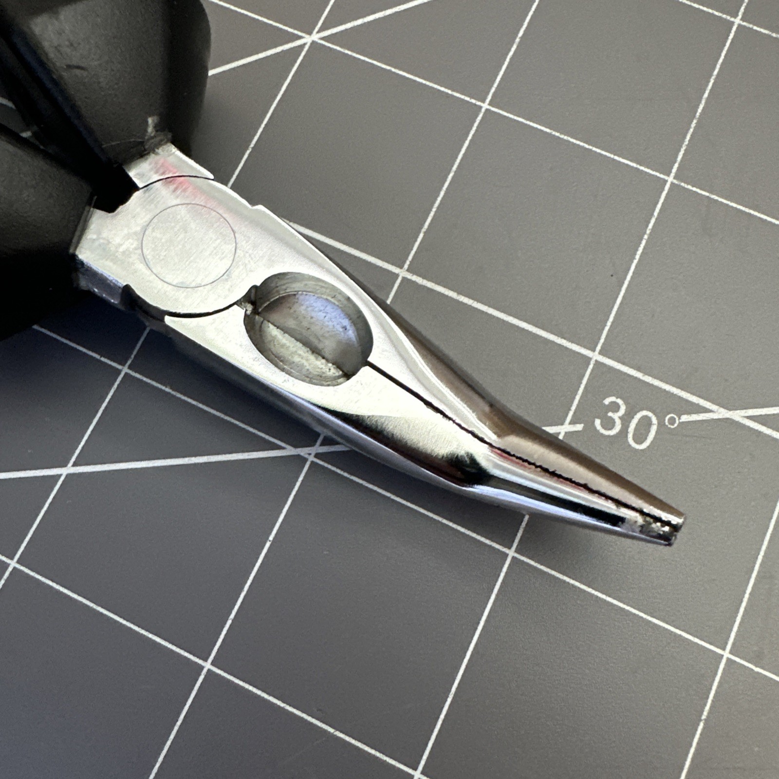 Orbis Germany Pliers Offset Bent Nose Electrical Pliers, 6-1/4” Made In Germany