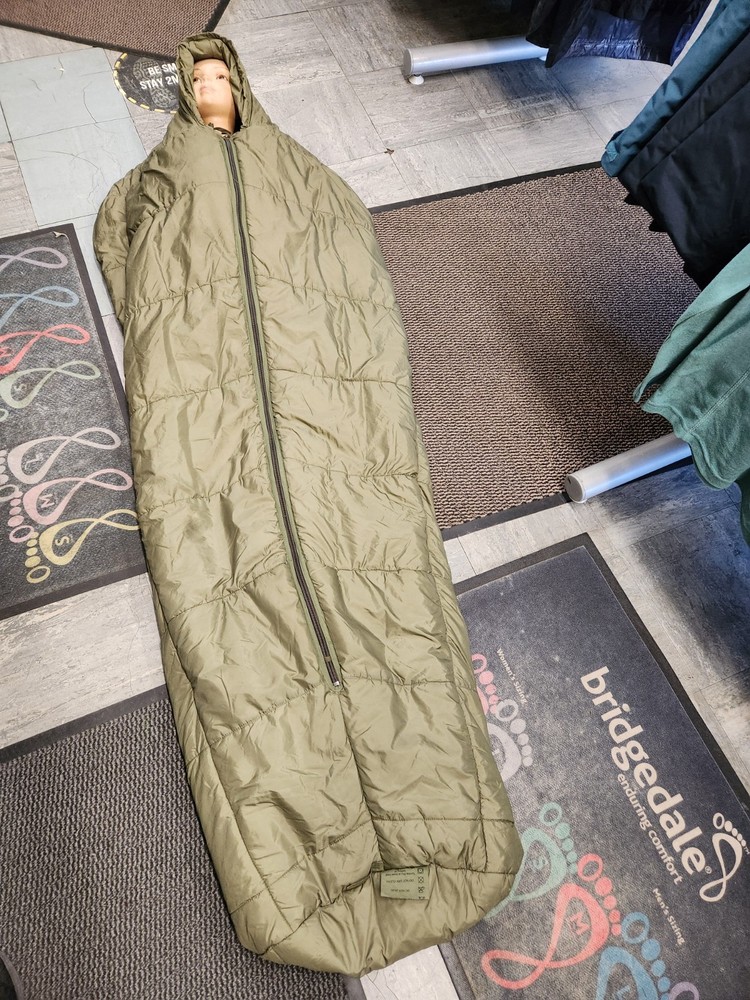 *British Army Sleeping Bag Arctic Medium 2004 Olive Grade 1*