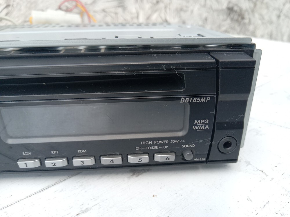 CLARION DB185MP CAR STEREO Head Unit Old School