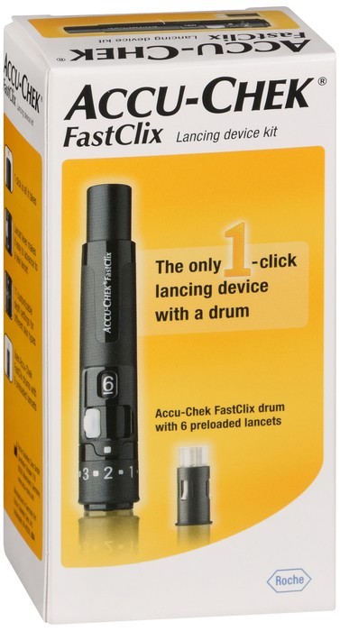ACCU-CHEK FASTCLIX LANCING DEVICE KIT