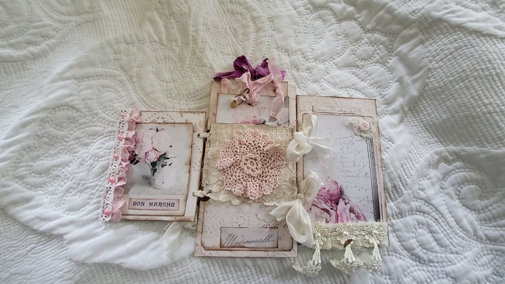 Shabby Chic Flip Picture Journal