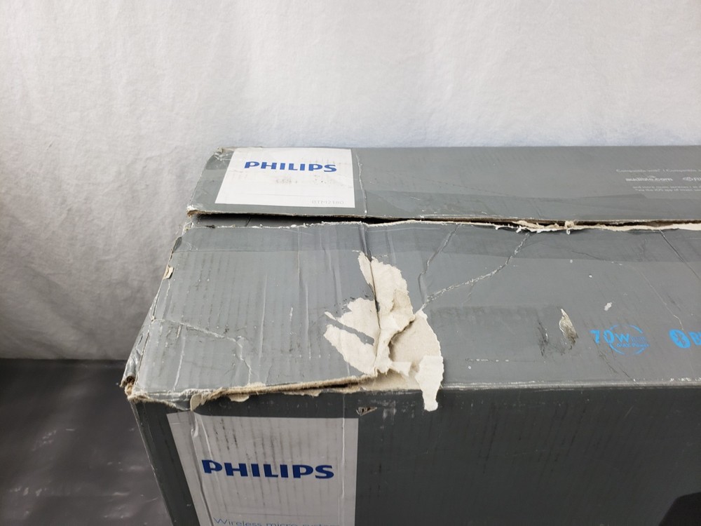 PHILIPS BTM2180 37 Wireless Bluetooth Micro STEREO System USB FM MP3 CD Player