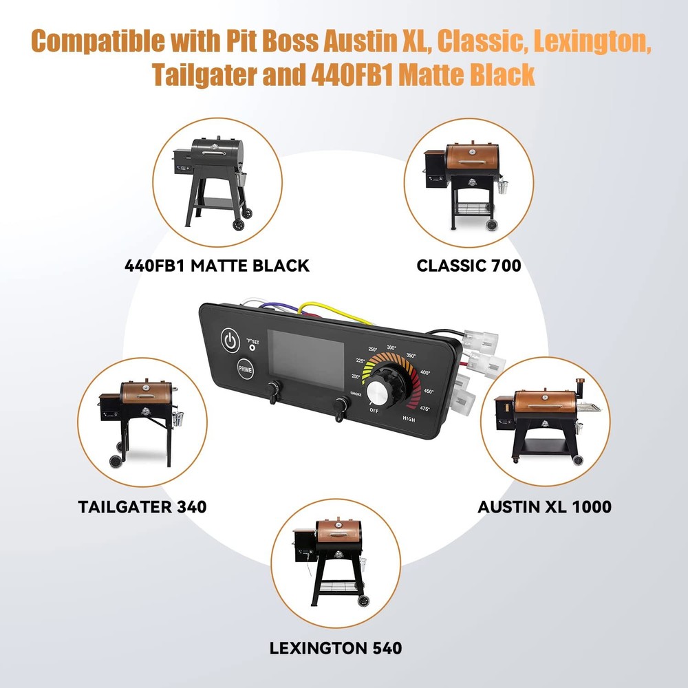 Upgraded Control Board for Pit Boss Wood Controller Board,