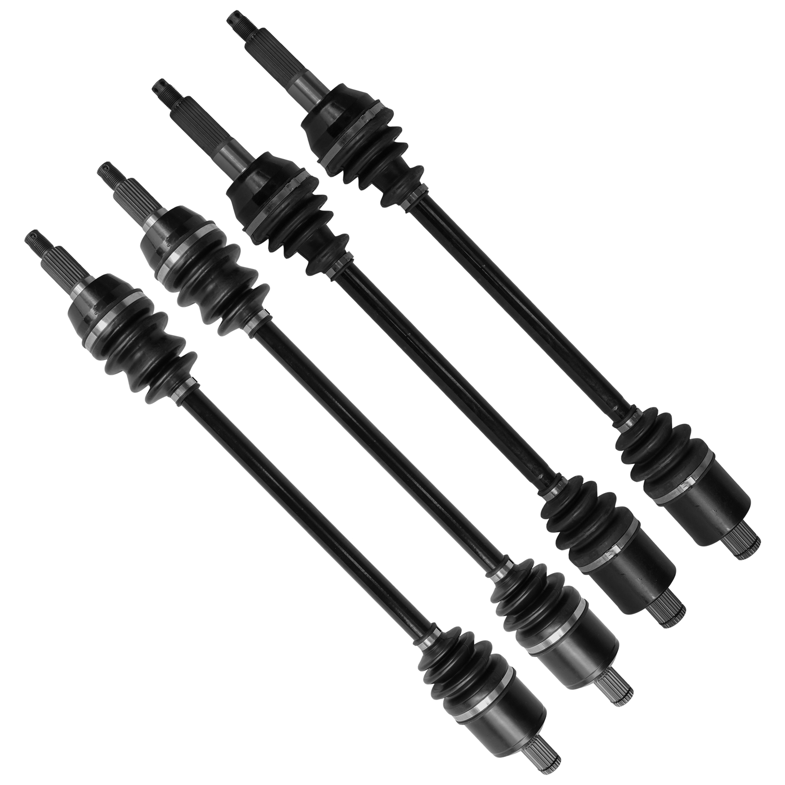 Front Rear Left Right CV Joint Axles for Polaris Ranger XP 900 All 2013-2017
