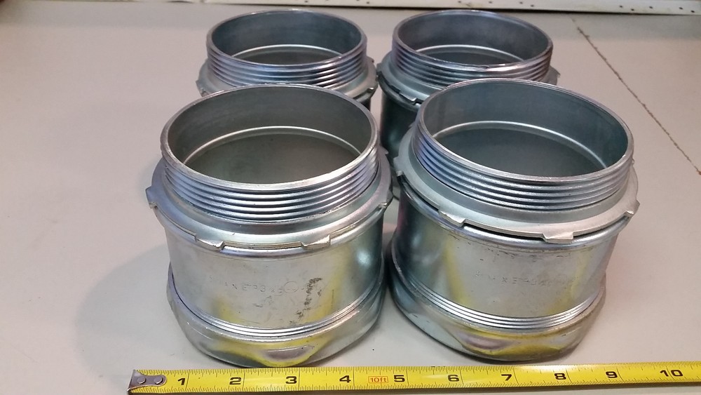 Lot of 4 ETP Compression Coupling 3-1/2"