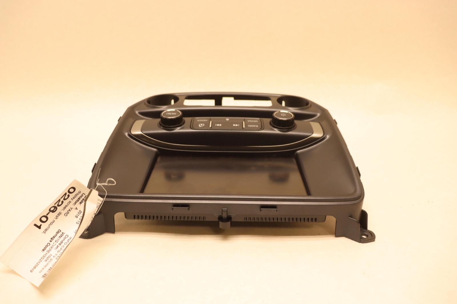 2015-2016 CHEVY SILVERADO 1500 DASH RADIO NAVIGATION DISPLAY SCREEN MONITOR OEM