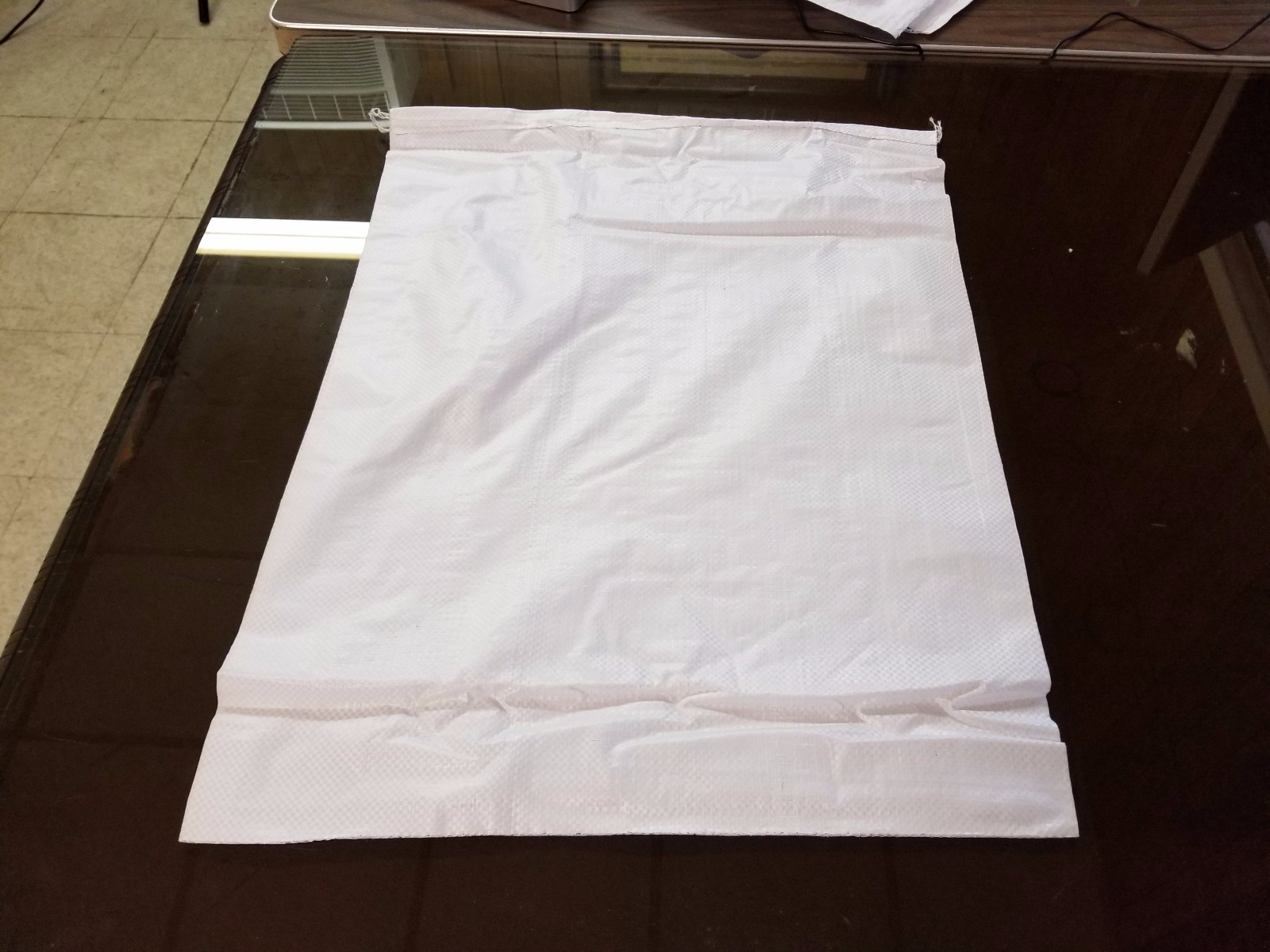 10 Sand Bags White Empty Sandbags Grain Heavy Duty Shipping Packing 17.5" x 23"