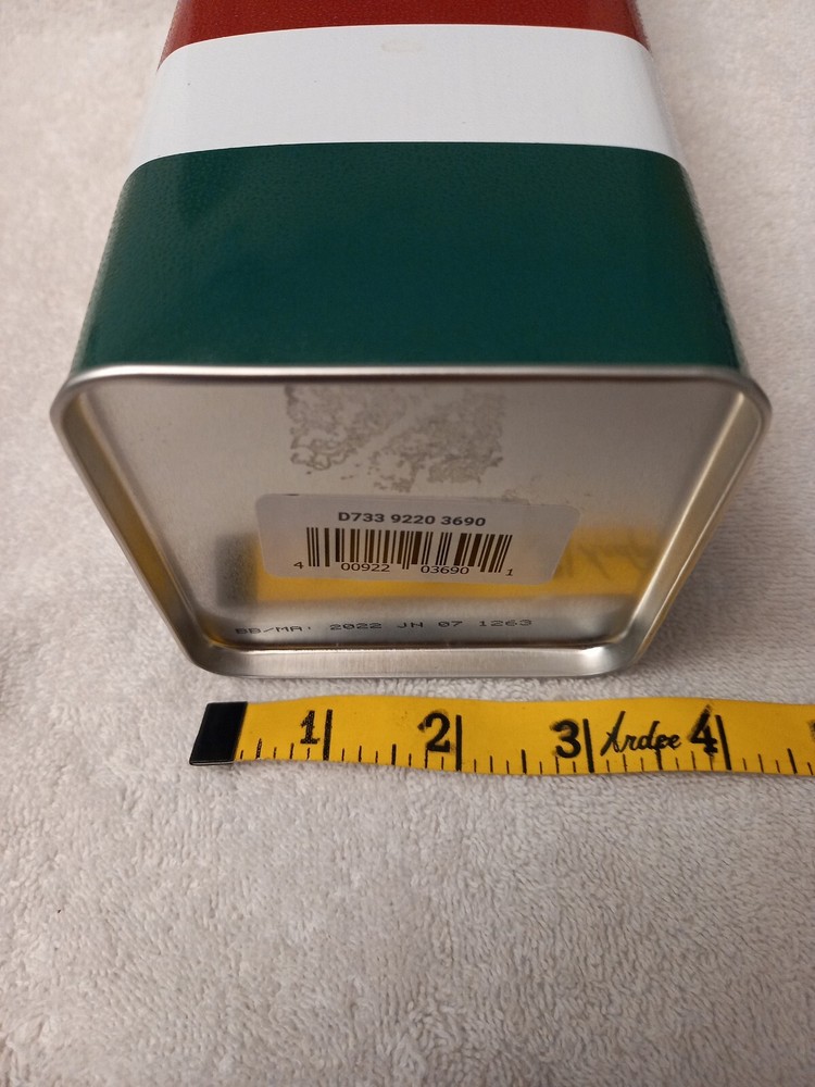 Hudson's Bay HBC Tin Storage Canister Empty