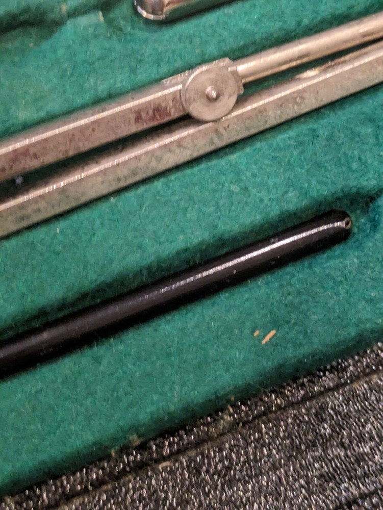 VINTAGE DRAFTING SET - GERMANY Made #1209 Complete