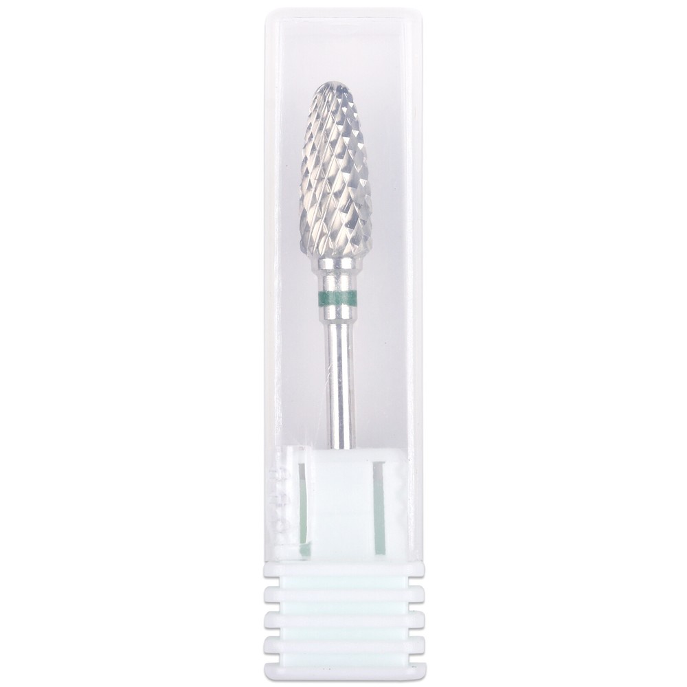 Professional Silver Flame Nail Drill Bit Coarse Grit