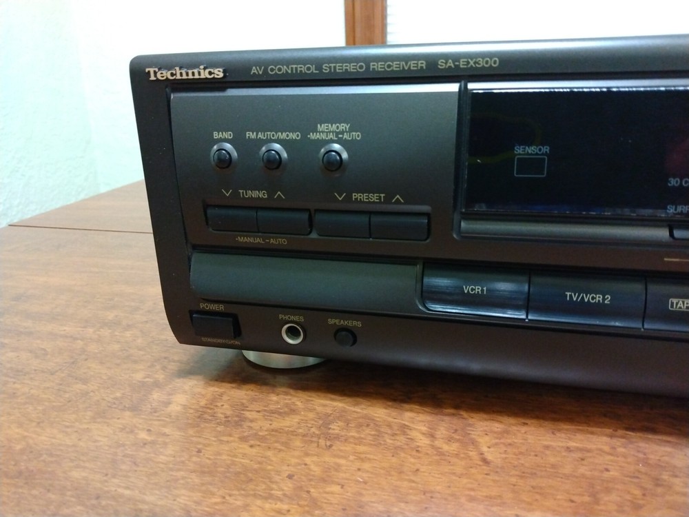 Technics SA-EX300 Stereo Receiver Tested And Working No Remote