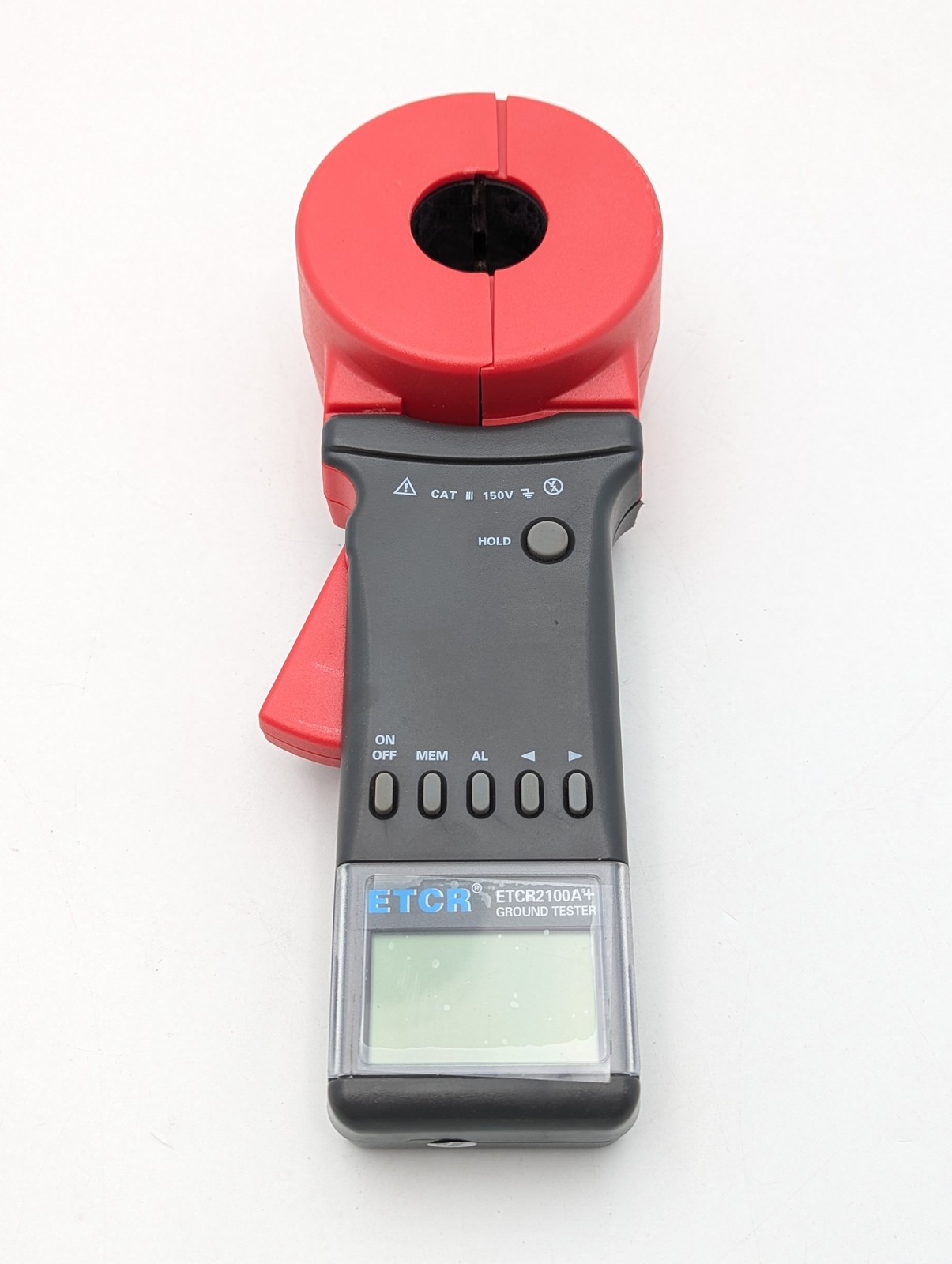 EctrMeter ETCR2100A+ Clamp Earth Resistance Tester 0.010 - 200 | Black