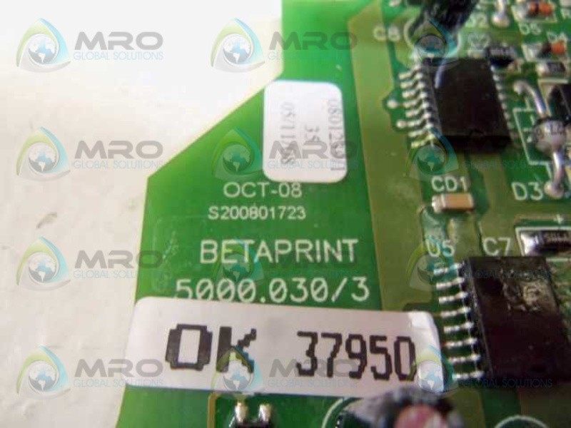 BETAPRINT 5000.030/3 PC BOARD UNMP