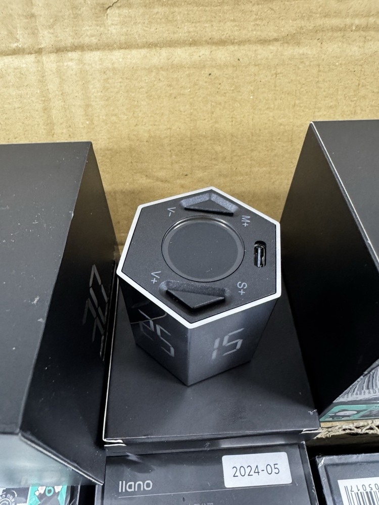Ticktime Pomodoro Timer Cube, Hexagon Productivity Timer, Pause & Resume, Llano