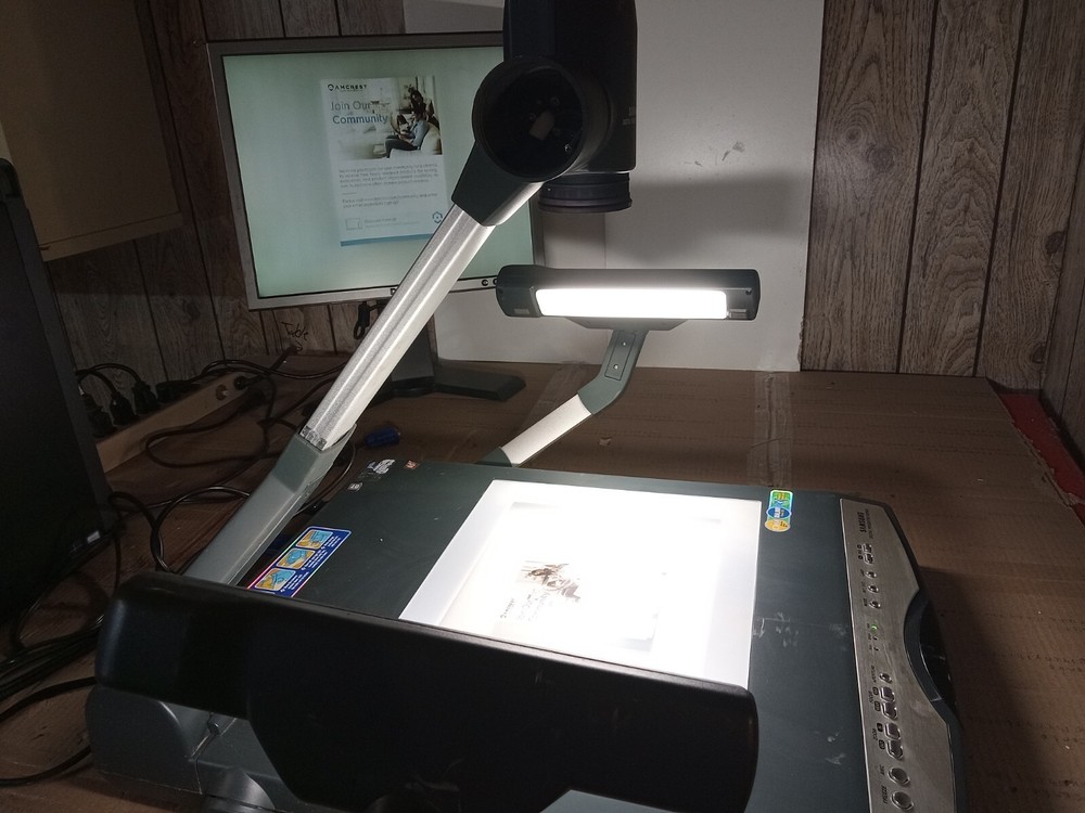 Tested! Pic Proof! Samsung SDP-900N Digital Document Overhead Projector