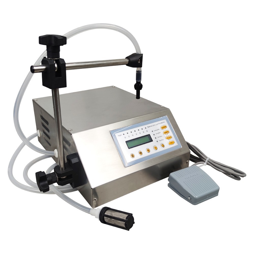 Semi-Automatic Liquid Filling Machine Automatic Counting LCD Display 110V