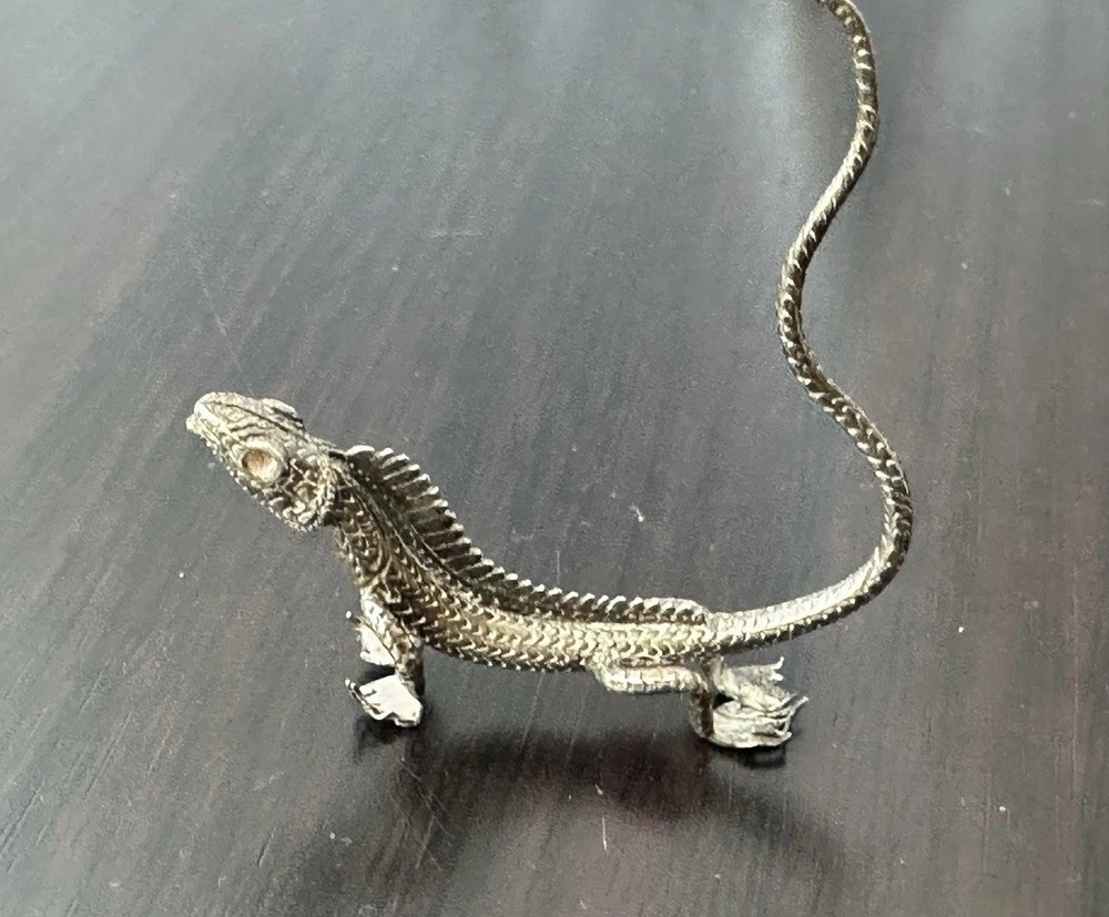 Antique Solid Silver Miniature