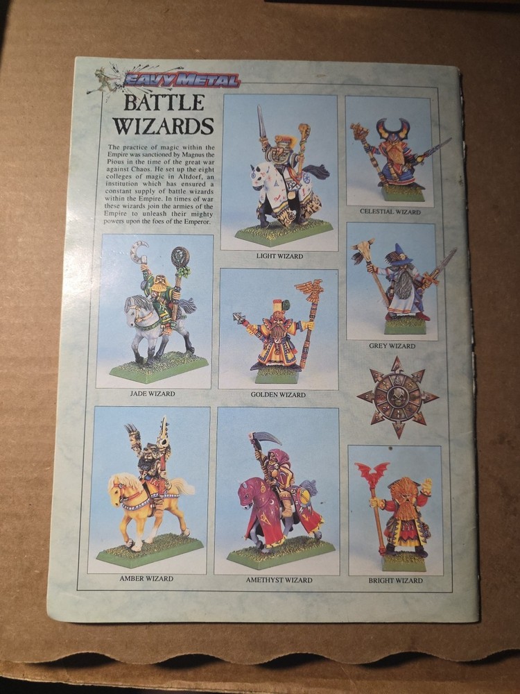 Games Workshop Warhammer Battle Magic Rule Book only Good Condition
