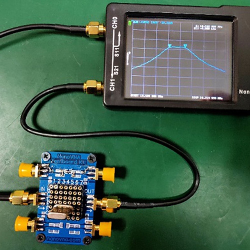 Testboard Kit Test Board Network Analyzer Attenuation Pad Filters Plastic