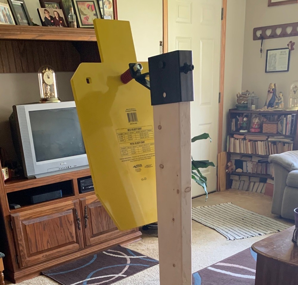 Adjustable Steel 2x4 Target Hanger Stand