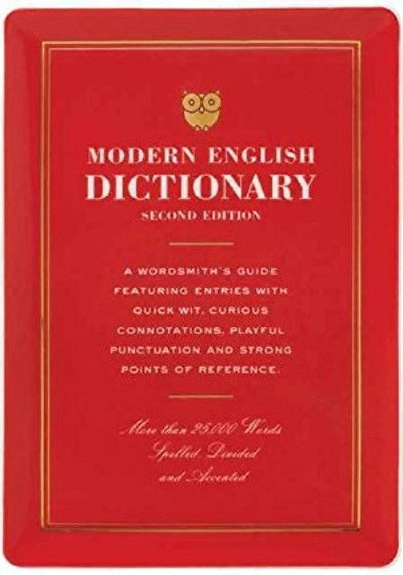 Kate Spade Red Vanity Jewelry Tray 6.75" Way w/Words DICTIONARY Theme Lenox New