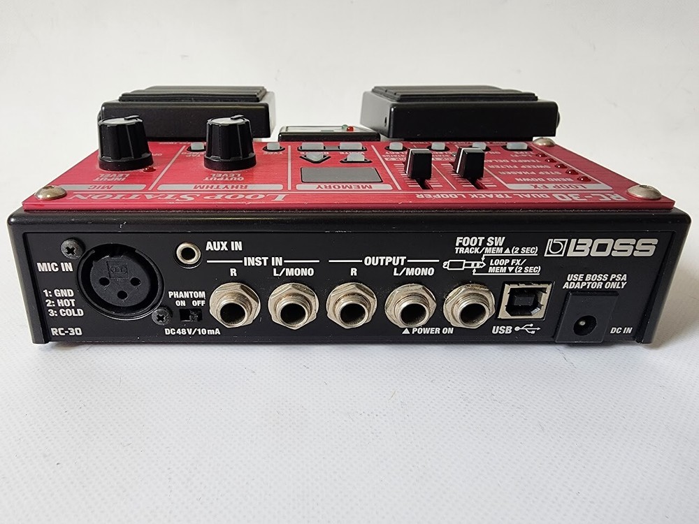 Boss RC-30 Loop Station Looper Sampler Effects Pedal