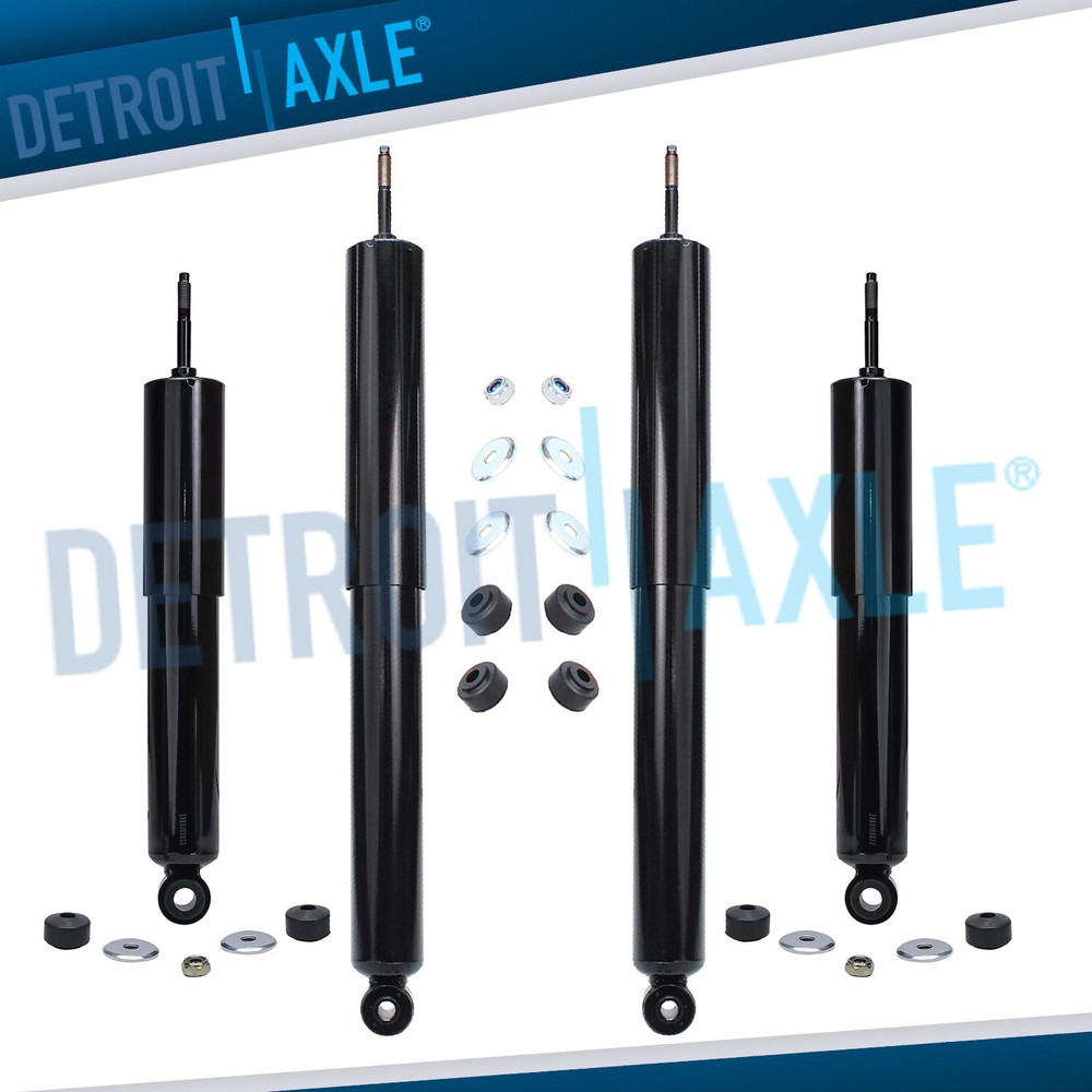2WD Front & Rear Shock Absorbers Assembly for Ford  E-150 E-250 E-350 Econoline